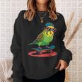 スケートボード セキセイインコ スケート セキセイインコ スウェットシャツ 彼女への贈り物