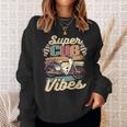 スーパーカブ C100 原付バイク ヴィンテージ バイブ レトロジャパン 長袖tシャツ スウェットシャツ 彼女への贈り物