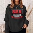 セックスインストラクター初レッスンは無料です-面白いバチェロレッテ スウェットシャツ 彼女への贈り物
