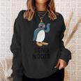 センドブーツペンギンファニーアパレル スウェットシャツ 彼女への贈り物