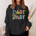 ダーツアート ダーツプレーヤー ダーツスポーツ ダーツボード ダーツ スウェットシャツ 彼女への贈り物