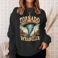 トルネード ラングラー カウボーイ ラングラー レディース メンズ キッズ スウェットシャツ 彼女への贈り物