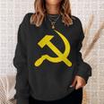 ハンマーと鎌のシンボル Cccp ソビエト連邦 スウェットシャツ 彼女への贈り物