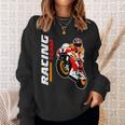 バイクレース Motorcycle Racing スウェットシャツ 彼女への贈り物