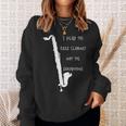 バスクラリネット 長袖tシャツ スウェットシャツ 彼女への贈り物