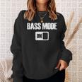 バスモードで楽しい音楽コーラスが歌います。 スウェットシャツ 彼女への贈り物