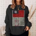フライングタイガース飛行隊 第二次世界大戦 血のチット ミリタリーtシャツ スウェットシャツ 彼女への贈り物