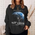 ミッション・トゥ・ザ・ムーン 宇宙飛行士アルテミス 2026 ロケットアルテミス2 スウェットシャツ 彼女への贈り物