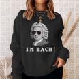ヨハン・セバスティアン・バッハ I'm Bach おもしろい スウェットシャツ 彼女への贈り物