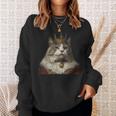 ラガマフィンキャッツ ラガマフィン猫 スウェットシャツ 彼女への贈り物