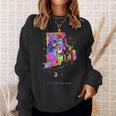 ロードアイランド州の地図 長袖tシャツ スウェットシャツ 彼女への贈り物