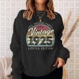 ヴィンテージ 1925 限定版 101歳の誕生日 長袖tシャツ スウェットシャツ 彼女への贈り物