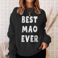 史上最高の Mao スウェットシャツ 彼女への贈り物