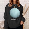 天王星tシャツ 天文学や宇宙愛好家へのギフトに最適 スウェットシャツ 彼女への贈り物
