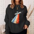 宇宙人誘引ufo 地球外飛行スペース エイリアン スウェットシャツ 彼女への贈り物