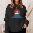 富士山柴犬tシャツ 日本犬ジャパンtシャツ カワイイ スウェットシャツ 彼女への贈り物