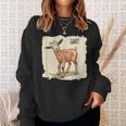 素敵な若いヤギの動物服。 スウェットシャツ 彼女への贈り物