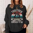 結婚25周年記念 Together 25 Years Forever To Go スウェットシャツ 彼女への贈り物