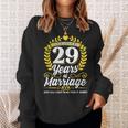 結婚して29年目の結婚記念日を乗り越えた スウェットシャツ 彼女への贈り物