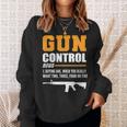 銃規制定義保安官 スウェットシャツ 彼女への贈り物