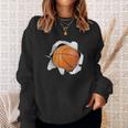 面白いtシャツ バスケットボール おもしろ 服 ネタ メンズ バスケ部 おもしろグッズ 大人 子供 スウェットシャツ 彼女への贈り物