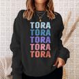 面白いギフトネーム Tora 名前入り スウェットシャツ 彼女への贈り物