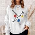 Bauhausムーブメントtシャツ、1923年建築作品。 スウェットシャツ 彼女への贈り物