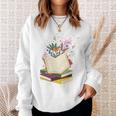Book Lovers Wildflowers Books Reading Cute Floral Readers Sweatshirt Gifts for Her Book Lovers Wildflowers Books Reading Cute Floral Readers Sweatshirt Gifts for Her