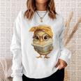 Cute Chick Reading Book Bandana Premium Tri-Blend Sweatshirt Gifts for Her Cute Chick Reading Book Bandana Premium Tri-Blend Sweatshirt Gifts for Her