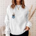 Puggle Avid Book Reader Dog Mom Sweatshirt Gifts for Her