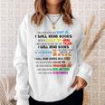 Read My Shirt Day For Kids Boy Girls i Will Read Books Sweatshirt Gifts for Her Read My Shirt Day For Kids Boy Girls i Will Read Books Sweatshirt Gifts for Her