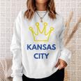 Royal Kc ファンカンザスシティクラウン スウェットシャツ 彼女への贈り物