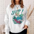 Sup サーフィン スタンドアップ パドル タートル パドリング サブボードup スウェットシャツ 彼女への贈り物