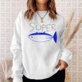 Super Tuna Tuna Fish スウェットシャツ 彼女への贈り物