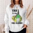 Talk To My Tail 羽 ファニー セキセイバト セキセイインコ スウェットシャツ 彼女への贈り物