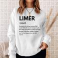 トリニダード・トバゴ Limer Definition Liming Lime スウェットシャツ 彼女への贈り物