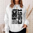 ビリヤード スヌーカーゲーマー ビンテージ 1963 誕生日 プール-ビリヤード 長袖tシャツ スウェットシャツ 彼女への贈り物