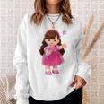 メルちゃんのおともだち うたちゃん Bigプリント スウェットシャツ 彼女への贈り物