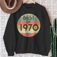 1970年生まれの1970年最高の誕生日プレゼント スウェットシャツ 年配の女性への贈り物