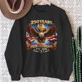 250 Years Faith And Freedom Usa Anniversary 4Th Of July Sweatshirt Gifts for Old Women