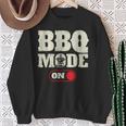 Bbqモードオン バーベキュー愛好家 グリル バーベキュー スウェットシャツ 年配の女性への贈り物