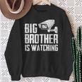 Big Brother Is Watching Government Massurveillance Cctv スウェットシャツ 年配の女性への贈り物