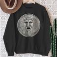 Bocca Dellaerita 真実の口 古代マスク 長袖tシャツ スウェットシャツ 年配の女性への贈り物