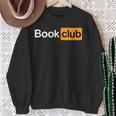 Book Club Logo For Novel Literature Reading Lover Sweatshirt Gifts for Old Women Book Club Logo For Novel Literature Reading Lover Sweatshirt Gifts for Old Women