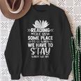 Book Lover Graphic For Librarians And Book Readers Sweatshirt Gifts for Old Women