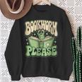 Bookworm Please Book Lover Reader Sweatshirt Gifts for Old Women