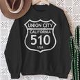 California Area Code 510 Union City Ca Hometate スウェットシャツ 年配の女性への贈り物
