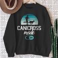 Canicross Runner 犬 トレイルランニング スウェットシャツ 年配の女性への贈り物