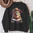 Capybara Bookworm Rodent Reading a Book Sweatshirt Gifts for Old Women
