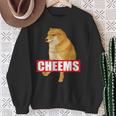 Cheems Dog おもしろ柴犬ダンクミーム スウェットシャツ 年配の女性への贈り物